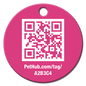 PetHub QR Pet ID Tag – Classic Aluminum
