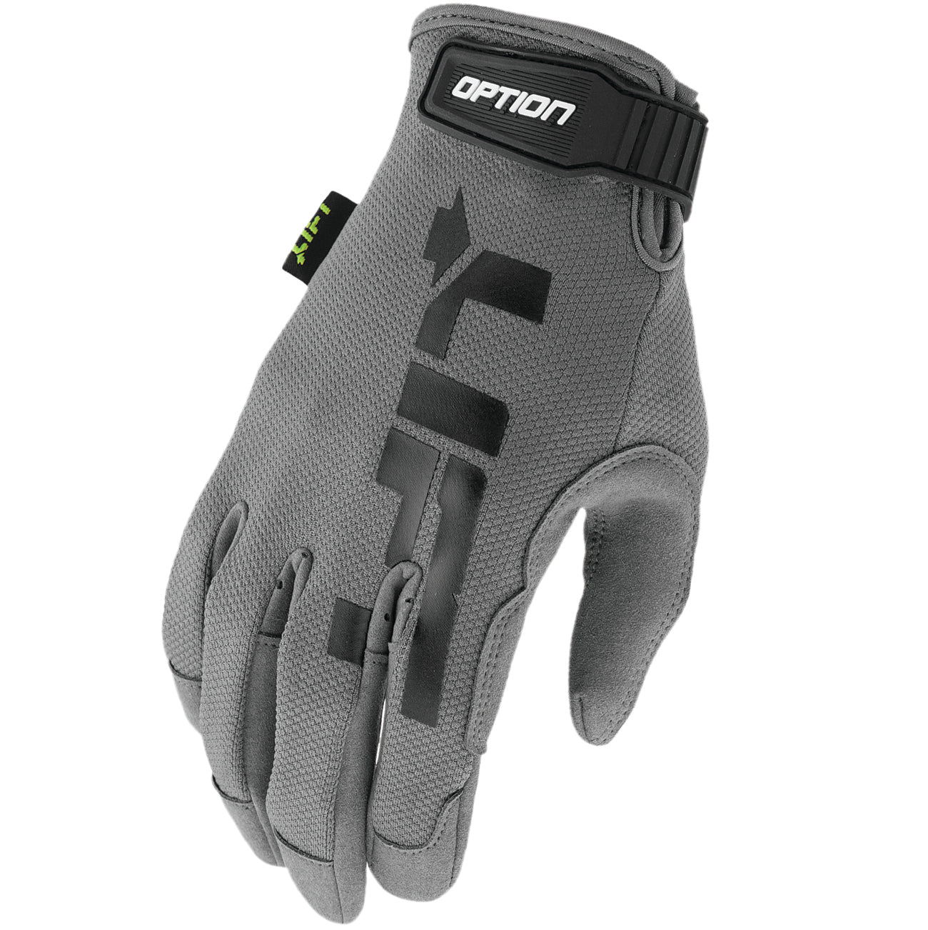LIFT Safety OPTION Glove (lightweight, breathable medium duty work) - Grey