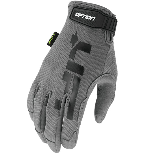 LIFT Safety OPTION Glove (lightweight, breathable medium duty work) - Grey