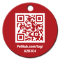 PetHub QR Pet ID Tag – Classic Aluminum