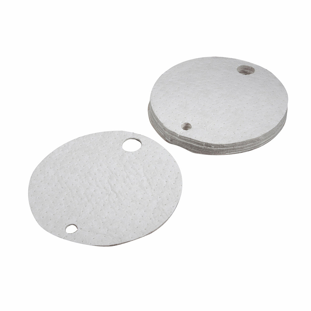 White Oil Only Drum Top Covers
