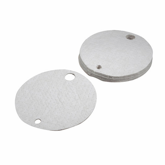 White Oil Only Drum Top Covers
