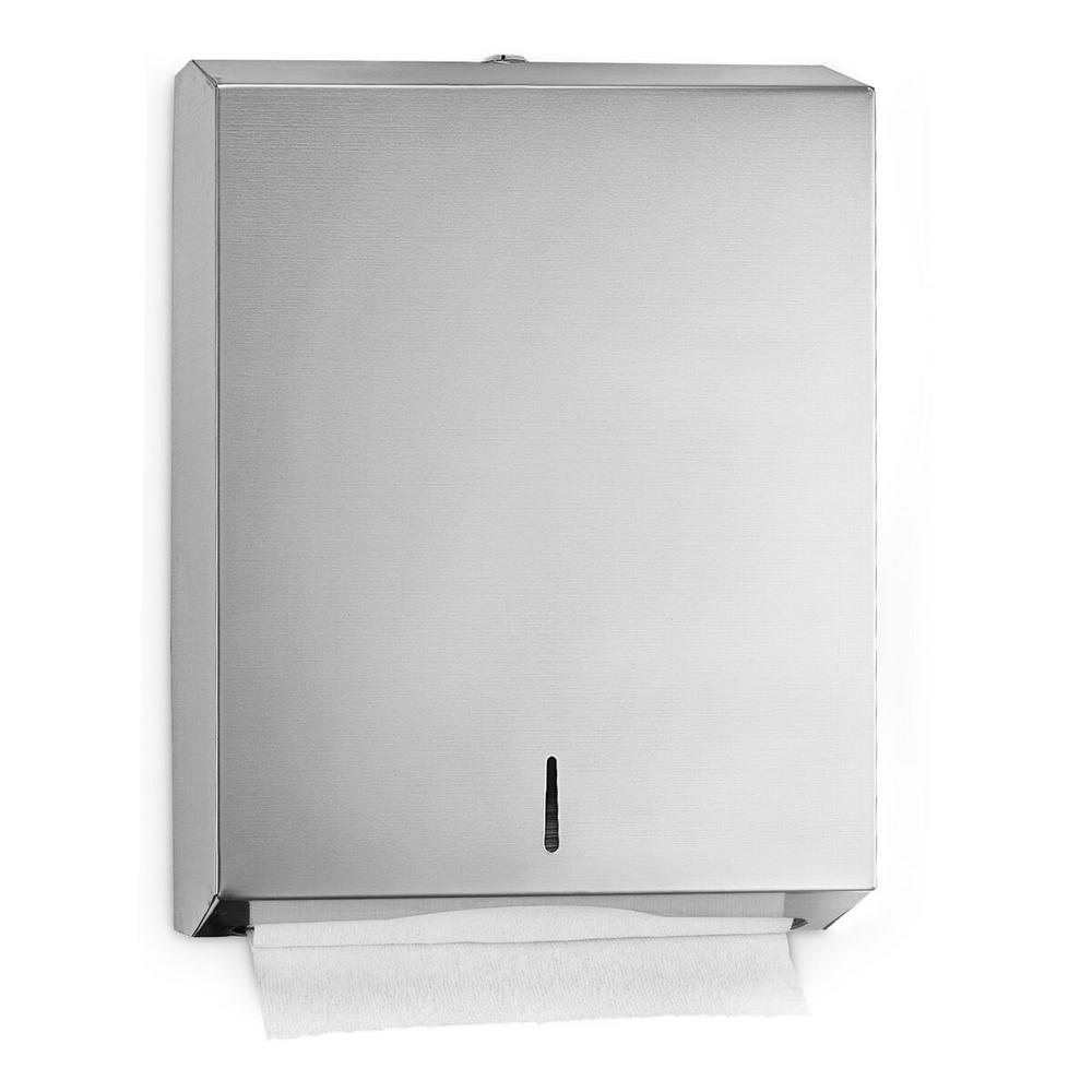 C-Fold/Multifold Paper Towel Dispenser, Stainless Steel Brushed — FREE SHIPPING*